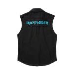 Košele Brandit Iron Maiden Vintage Shirt Sleeveless FOTD - čierna