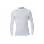 Pánské funkční sportovní triko Vivasport dlouhý rukáv - bílé