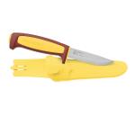 Pracovní nůž Morakniv Basic 511 - žlutý-červený (18+)