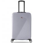 Cestovní kufr Tucci Tesoro 46 l - stříbrný
