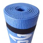 Fitness podložka Acra Fitness 173x61x0, 4 cm - modrá