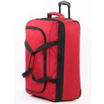 Cestovná taška na kolieskach Rock In 88l +  - červená