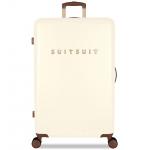 Cestovný kufor Suitsuit Fab Seventies 91 l - béžový-hnedý