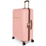 Sada 3 cestovných kufrov Suitsuit Fab Seventies - ružová-hnedá