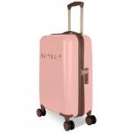 Sada 3 cestovných kufrov Suitsuit Fab Seventies - ružová-hnedá