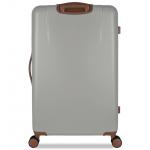 Cestovní kufr Suitsuit Fab Seventies 91 l - šedý-hnědý