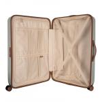 Cestovný kufor Suitsuit Fab Seventies 91 l - sivý-hnedý