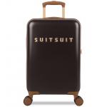 Cestovní kufr Suitsuit Fab Seventies 32 l - černý-hnědý