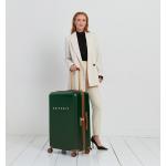 Cestovní kufr Suitsuit Fab Seventies 91 l - zelený-hnědý
