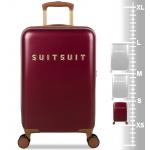Cestovný kufor Suitsuit Fab Seventies 32 l - červený-hnedý