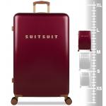 Cestovný kufor Suitsuit Fab Seventies 91 l - červený-hnedý