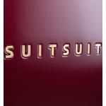 Sada 3 cestovných kufrov Suitsuit Fab Seventies - červená-hnedá