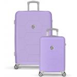 Súprava 2 cestovných kufrov Suitsuit Caretta - fialová