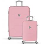 Súprava 2 cestovných kufrov Suitsuit Caretta - ružová