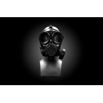 Celotvárová ochranná maska Avec OM-90 - čierna