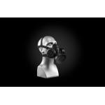 Ochranná maska Avec DAPR s výdychovými filtrami - čierna