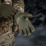 Rukavice taktické M-Tac Police Gloves - olivové