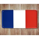 Cedule plechová Promex vlajka Francie