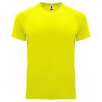 Detské športové tričko Roly Bahrain - žlté svietiace