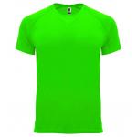 Detské športové tričko Roly Bahrain - zelené svietiace