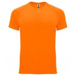 Detské športové tričko Roly Bahrain - oranžové svietiace