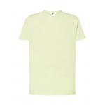 Pánske tričko JHK Regular - žlté-biele