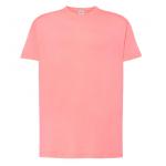 Pánské tričko JHK Regular - růžové-bílé