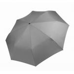Mini skládací deštník Kimood Pongee - světle šedý