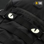 Nášivka M-Tac Tiger Eyes Laser Cut 2 ks - čierna