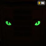 Nášivka M-Tac Tiger Eyes Laser Cut 2 ks - černá