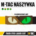 Nášivka M-Tac Tiger Eyes Laser Cut 2 ks - coyote