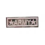 Nášivka nažehľovací symbol US Army 1,6x5,3 cm - farebná