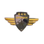 Nášivka nažehlovací symbol US Air Force Stars 5x8,5 cm - barevná