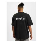 Tričko unisex Thug Life Overthink - černé