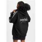 Šaty s kapucňou Dangerous DNGRS Invader Sweatdress - čierne