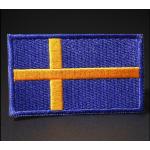 Nášivka nažehlovací vlajka Švédsko 7x4 cm