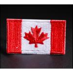 Nášivka nažehľovacia vlajka Kanada 7x4 cm