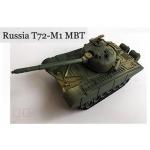 Model vojenského tanku 1:72 T72-M1 MBT - olivový