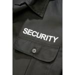 Košile Brandit US Shirt Security 1/2 - černá