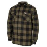 Košile kostkovaná dřevorubecká Fox Lumberjack - olivová