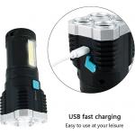 USB LED svietidlo dobíjacie L-S03 - čierne