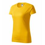 Tričko dámske Malfini Basic - žlté