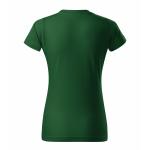 Tričko dámske Malfini Basic - tmavo zelené