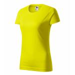 Tričko dámske Malfini Basic - svetlo žlté