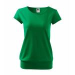 Tričko dámske Malfini City - zelené