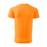 Tričko unisex Malfini Heavy New - oranžové svítící
