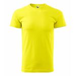 Tričko unisex Malfini Heavy New - žluté svítící