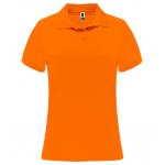 Dámská sportovní polokošile Roly Monzha - oranžová svítící