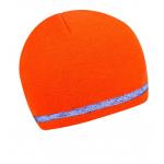 Zimná čiapka CoFEE Reflex - oranžová svietiaca