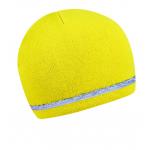 Zimná čiapka CoFEE Reflex - žltá svietiaca